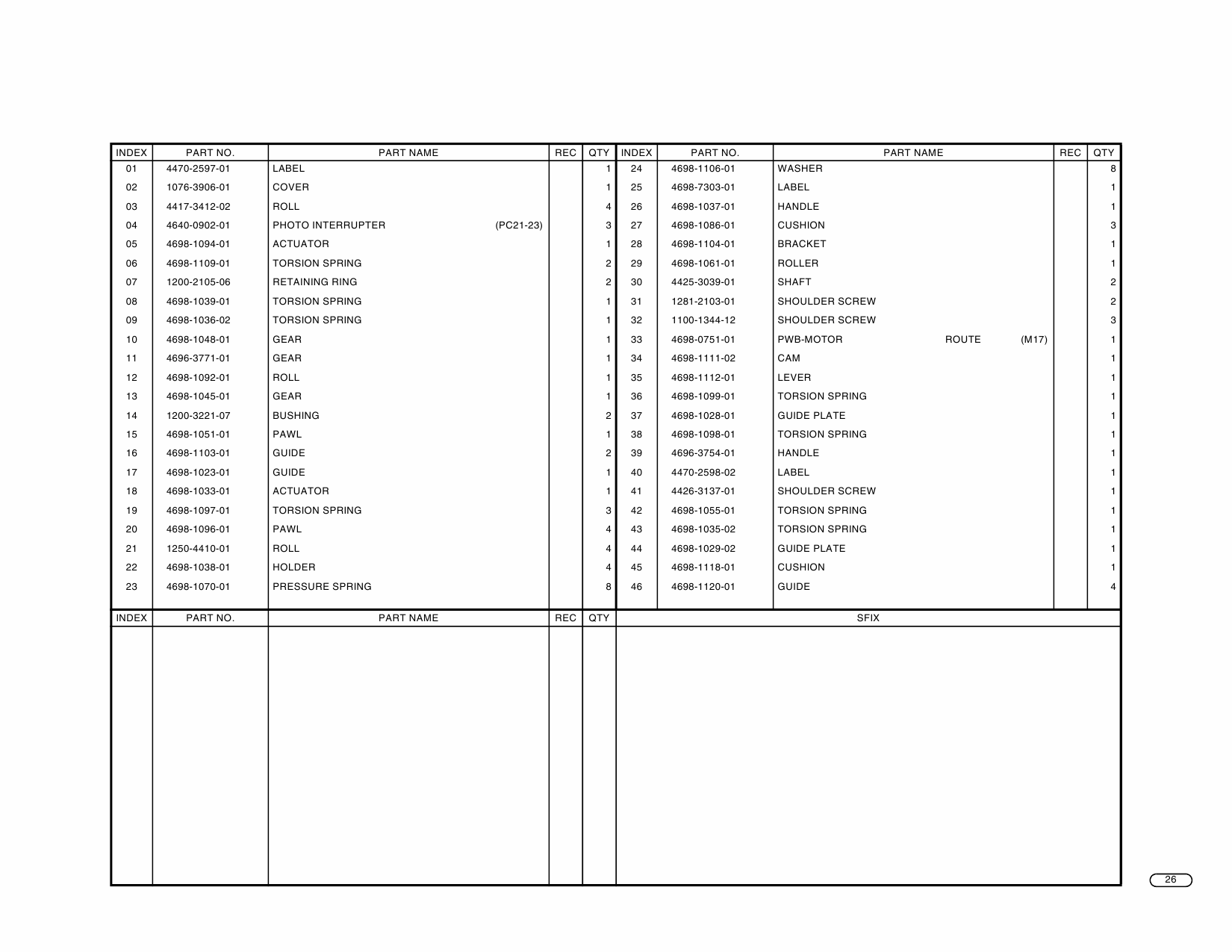 Konica-Minolta Options FN-113 Parts Manual-6
